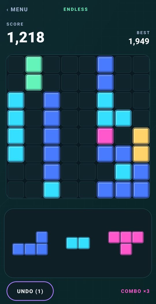 The same game in the mint Aurora theme